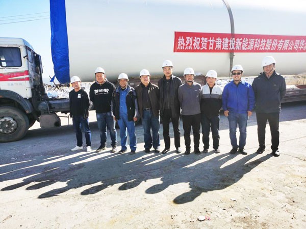 華潤電力太仆寺旗（300MW）風(fēng)電塔筒項(xiàng)目     首套順利發(fā)貨