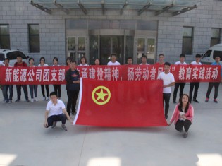 新能源公司團(tuán)支部開(kāi)展教育實(shí)踐活動(dòng)